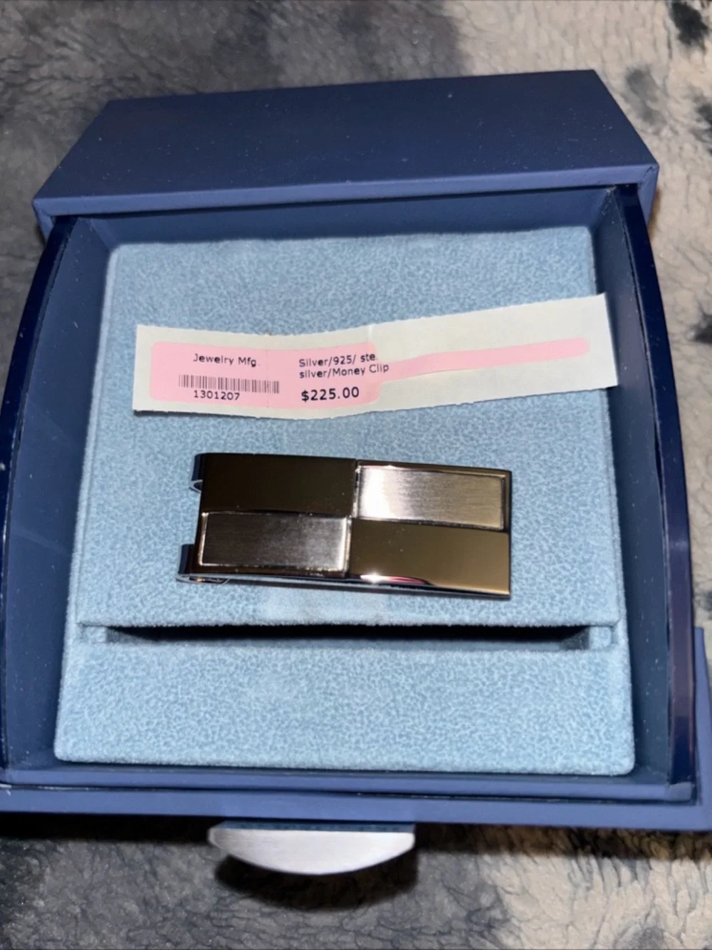 Classic Sterling Silver Money Clip - Polished Silver